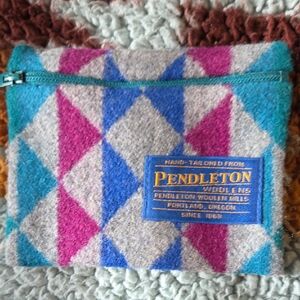 Vintage Pendleton Wool Coin Purse